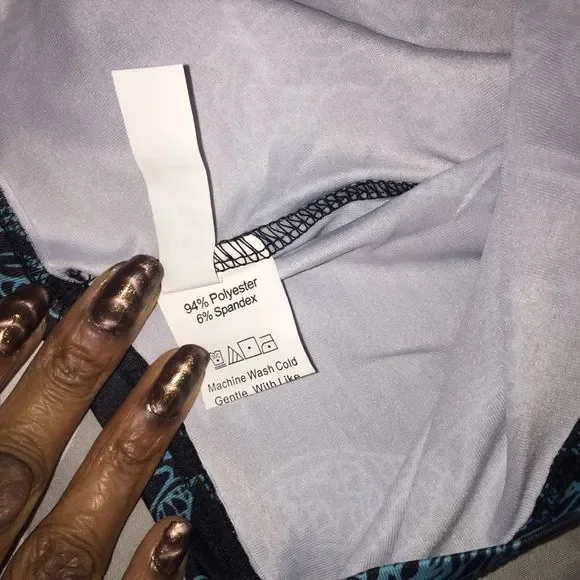 Dragon Print Tee & Side Split Skirt - Picture 5 of 5